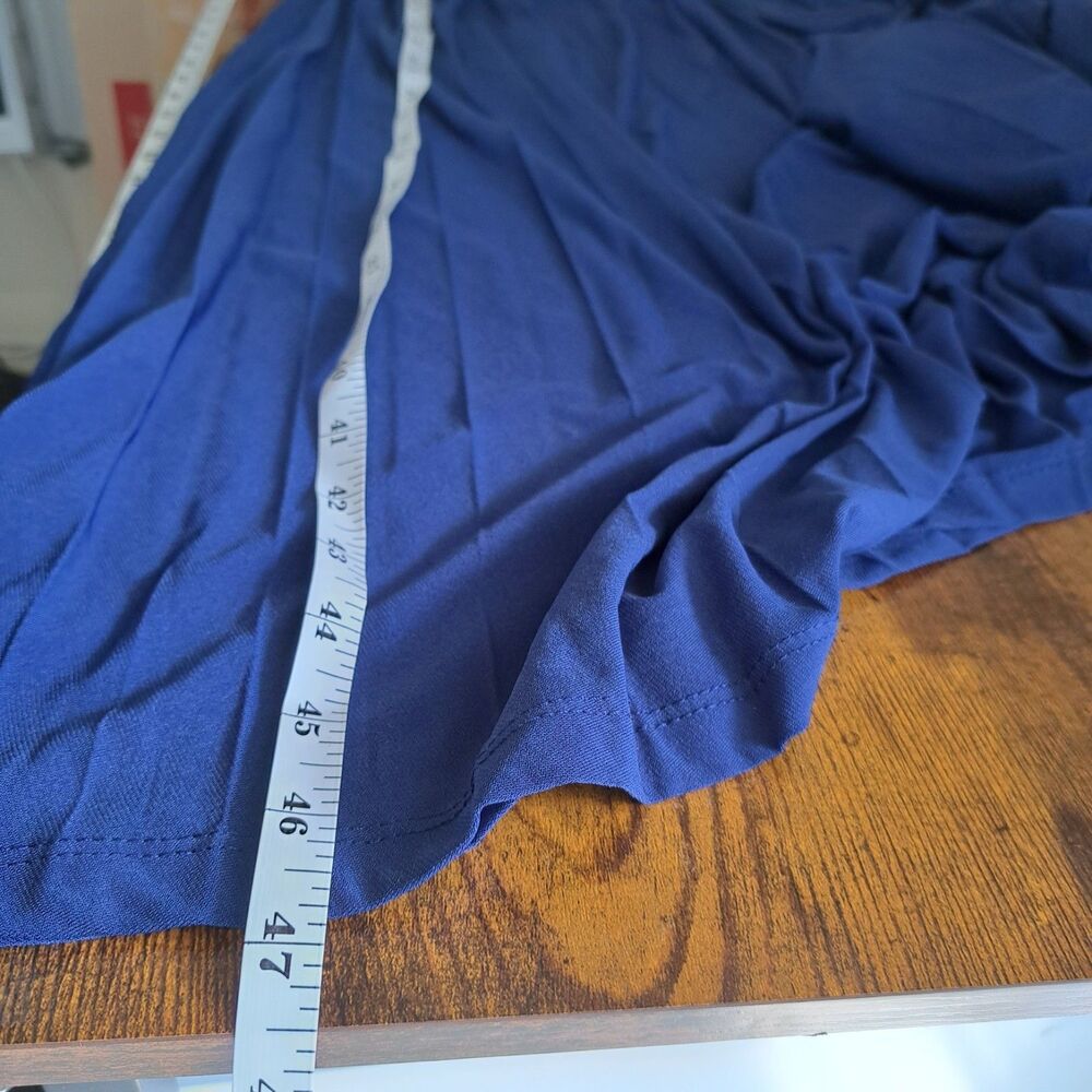 Eloquii Knot Front Pleated Skirt Midi Dress Plus Size 18 - Picture 5 of 5